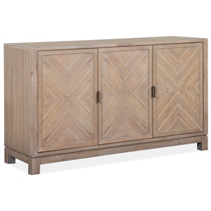 Magnussen Ainsley Acacia Veneer and MDF Top Buffet in Tan