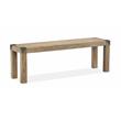 Magnussen Ainsley Acacia Veneer and MDF Top Bench in Tan