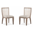 Magnussen Ainsley Dining Side Chair with Upholstered Seat (Set of 2)