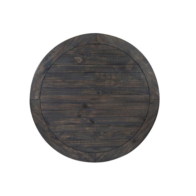 Magnussen Boswell Round Cocktail Table with Casters