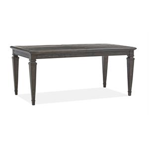 calistoga wood rectangular dining table