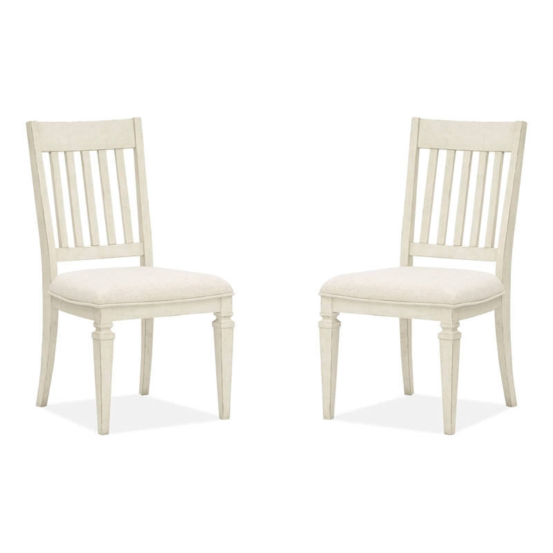 Magnussen Newport Upholstered Wood Dining Side Chair (Set of 2)