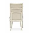 Magnussen Newport Wood Dining Arm Chair with Upholstered Seat (Set of 2)