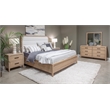 Magnussen Somerset Wood Cal.King Panel Bed w/Upholstered Headboard in Natural