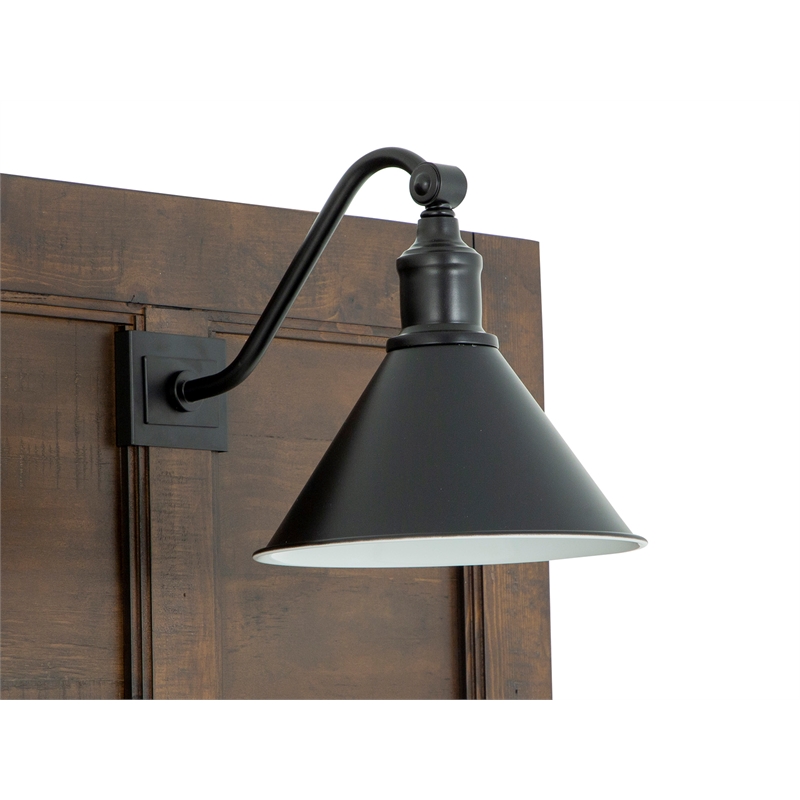 Magnussen Home Bay Creek Toasted Nutmeg King Lamp Panel Storage Bed