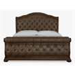 Magnussen Home Durango Willadeene Brown California King Upholstered Sleigh Bed