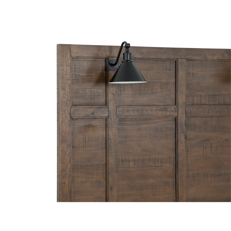 Magnussen Home Bay Creek Toasted Nutmeg California King Lamp Panel Bed
