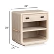 Salt Life Home Sunset Cove Sanibel Brown Open Nightstand