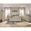 Magnussen Home Bronwyn Alabaster Drawer Dresser With Shaped Mirror