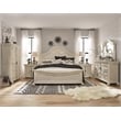 Magnussen Home Bronwyn Alabaster Drawer Dresser With Shaped Mirror