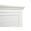 Magnussen Home Charleston White Dove King White Panel Storage Bed