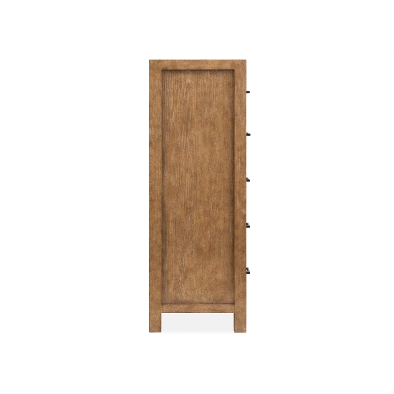 Magnussen Home Plum Creek Sierra Brown 5-Drawers Bedroom Chest