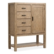 Magnussen Home Plum Creek Sierra Brown 1-Door Bedroom Chest