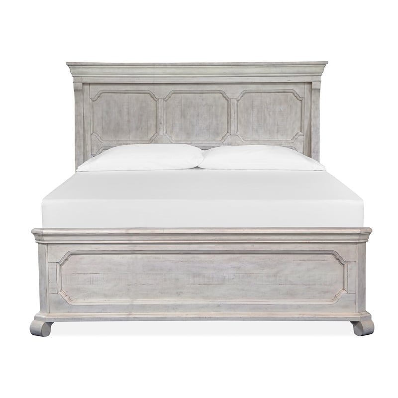 Magnussen Home Bronwyn Alabaster California King Panel Bed