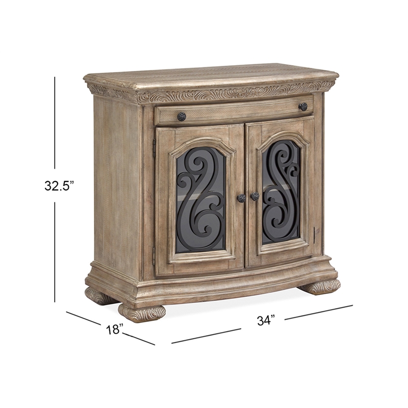 Magnussen Home Marisol Fawn Bachelor Chest
