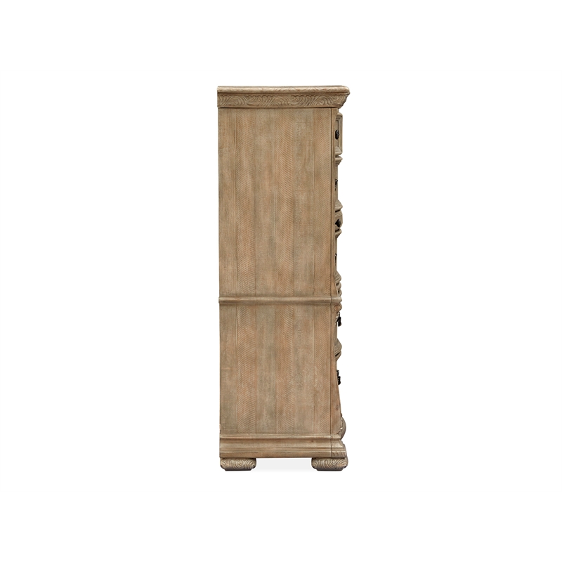 Magnussen Home Marisol Fawn 5-Drawers Bedroom Chest in Fawn Finish