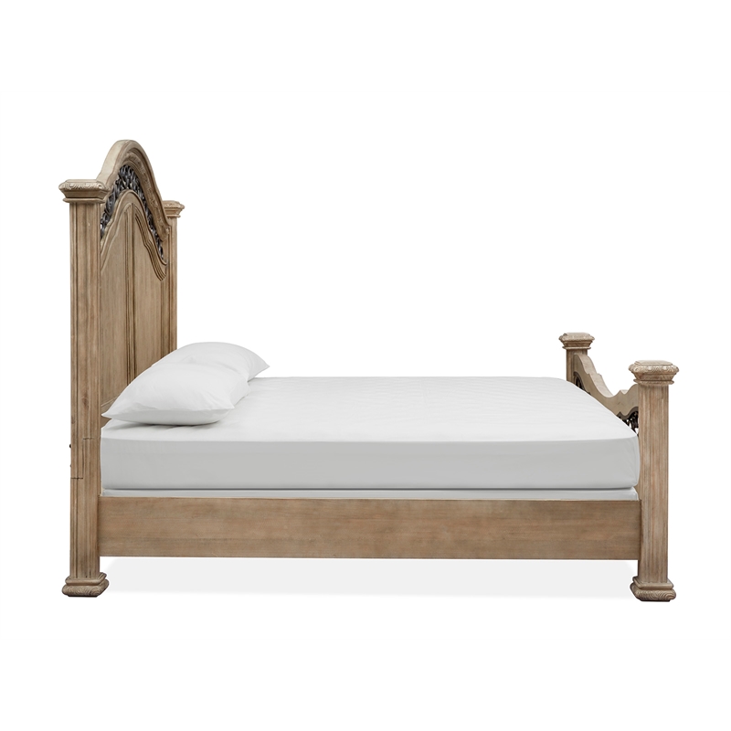Magnussen Home Marisol Fawn King Panel Bed