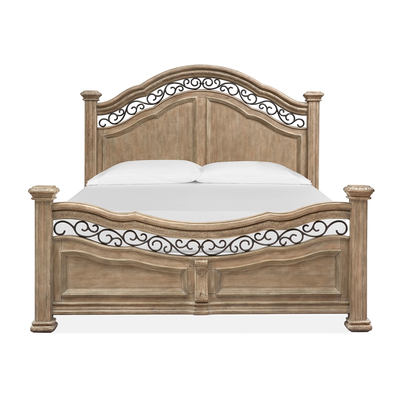 Magnussen Home Marisol Fawn California King Panel Bed