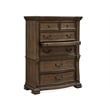 Magnussen Home Durango Willadeene Brown 5-Drawers Bedroom Chest