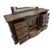 Magnussen Home Durango Willadeene Brown 9-Drawers Bedroom Dresser