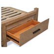 Magnussen Home Plum Creek Sierra Brown King Panel Storage Bed