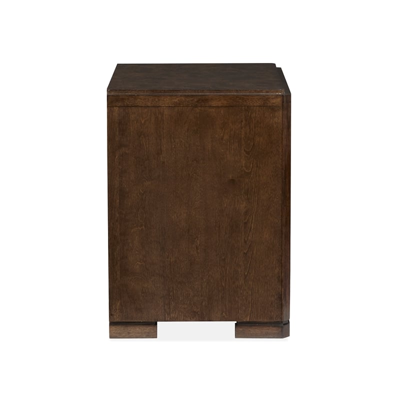 Magnussen Home Rowan Espresso Drawer Nightstand