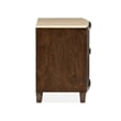 Magnussen Home Rowan Espresso Door Nightstand