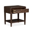 Magnussen Home Rowan Espresso Open Nightstand