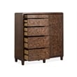 Magnussen Home Rowan Espresso Door Bedroom Chest in Espresso