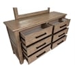Magnussen Home Claremont Smokey Taupe 6-Drawers Bedroom Dresser