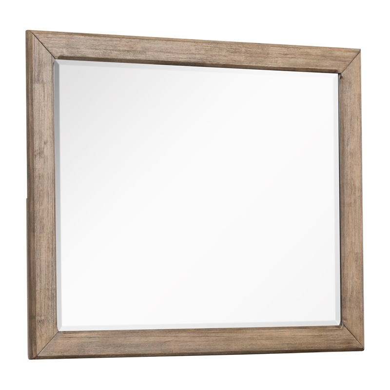 Magnussen Home Claremont Smokey Taupe Dresser With Landscape Mirror