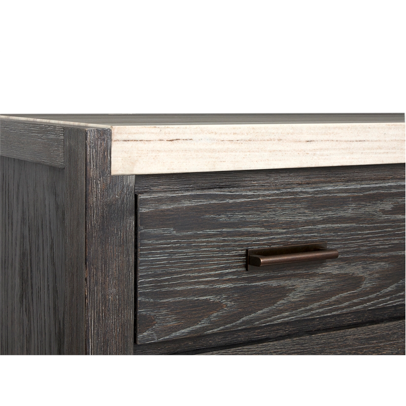 Magnussen Home Plum Creek Ravenwood Black 5-Drawers Bedroom Chest