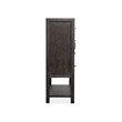 Magnussen Home Plum Creek Ravenwood Black 1-Door Bedroom Chest