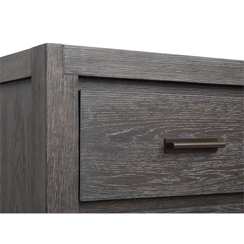 Magnussen Home Plum Creek Ravenwood Black 1-Door Bedroom Chest