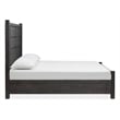 Magnussen Home Plum Creek Ravenwood Black Queen Panel Bed