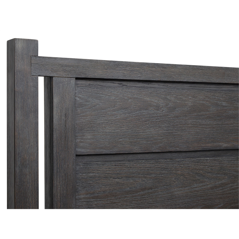 Magnussen Home Plum Creek Ravenwood Black Queen Panel Bed