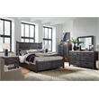 Magnussen Home Plum Creek Ravenwood Black Queen Panel Bed