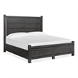 Magnussen Home Plum Creek Ravenwood Black Queen Panel Bed