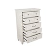 Magnussen Home Willowbrook Egg Shell White 5-Drawers Bedroom Chest