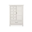 Magnussen Home Willowbrook Egg Shell White Door Bedroom Chest