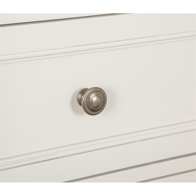 Magnussen Home Willowbrook Egg Shell White Door Bedroom Chest