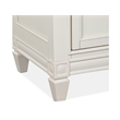 Magnussen Home Willowbrook Egg Shell White Door Bedroom Chest