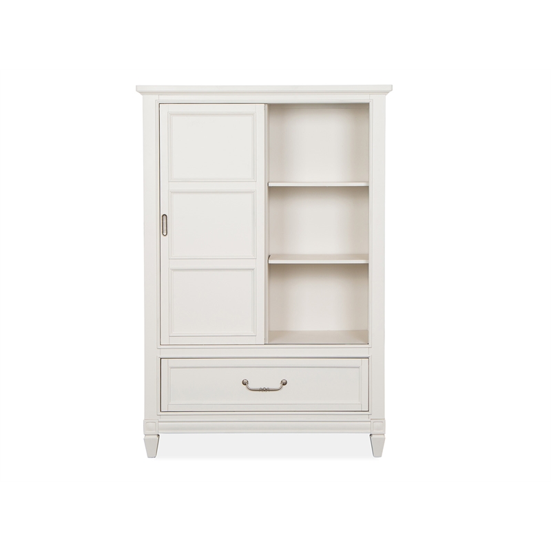 Magnussen Home Willowbrook Egg Shell White Door Bedroom Chest