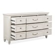 Magnussen Home Willowbrook Egg Shell White 9-Drawers Dresser