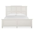 Magnussen Home Willowbrook Egg Shell White King Panel Bed