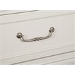 Magnussen Home Willowbrook Egg Shell White King Panel Upholstered Storage Bed