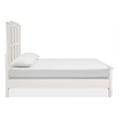 Magnussen Home Willowbrook Egg Shell White California King Panel Bed