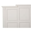Magnussen Home Willowbrook Egg Shell White California King Panel Storage Bed