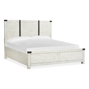 Magnussen Home Chesters Mill Alabaster California King Panel Bed