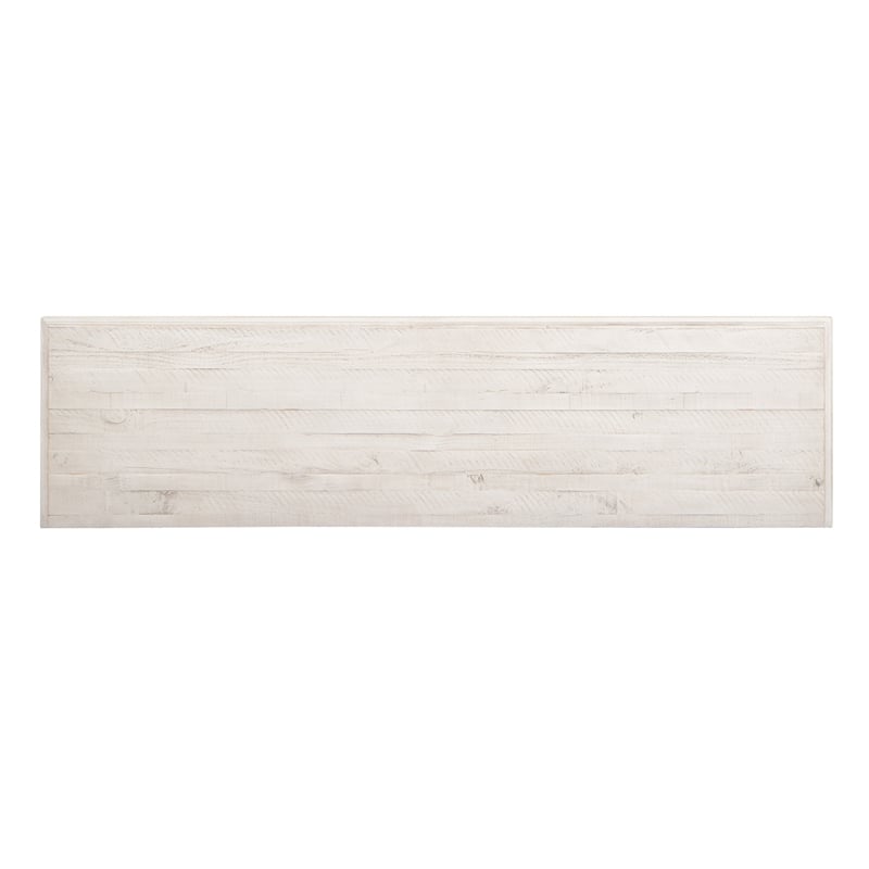 Magnussen Home Newport Alabaster Drawer Dresser With Landscape Mirror